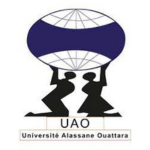 Alassane Ouattara University logo