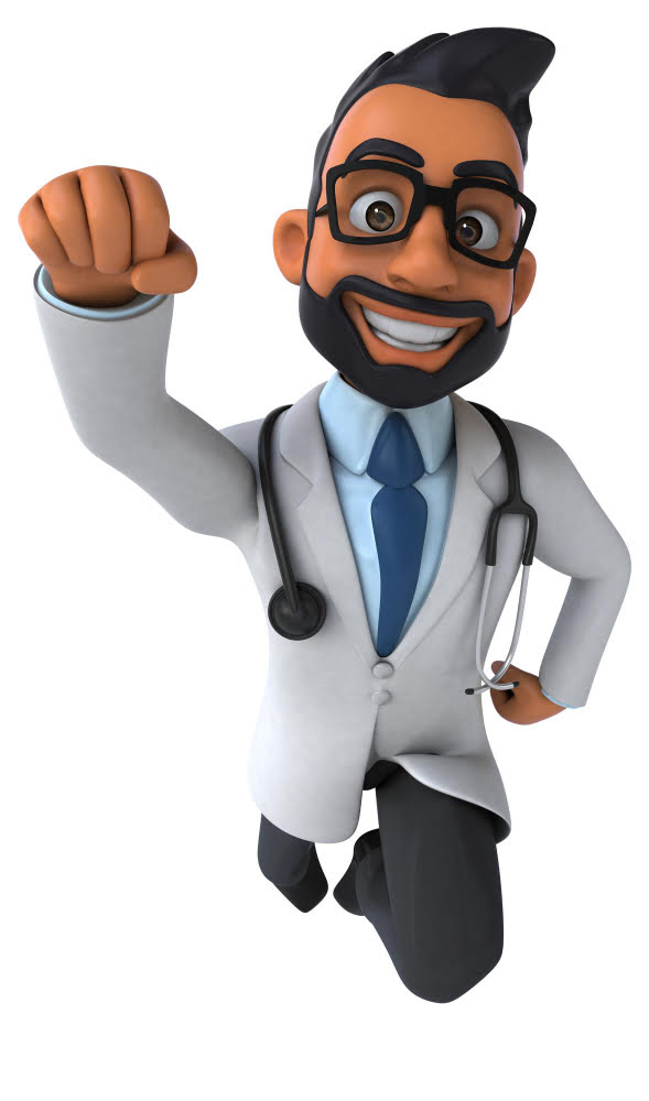 doctor-in-cartoon